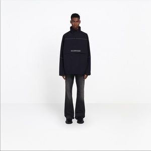 Balenciaga Oversized Reflective Windbreaker
